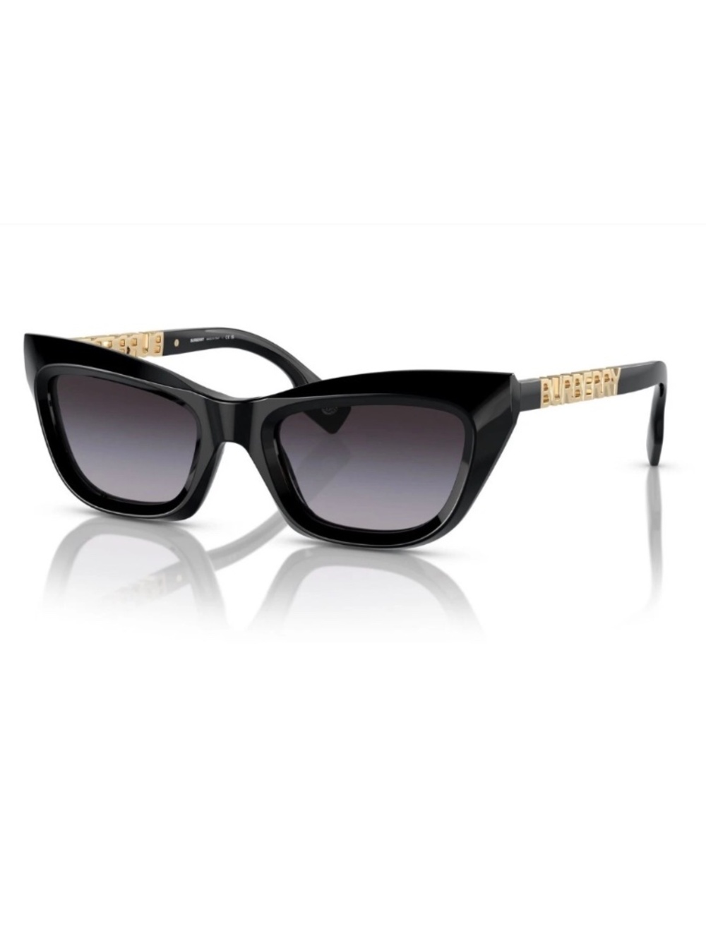 NEW Burberry logo Cat Eye designer sunglasses B 4409 retail $330